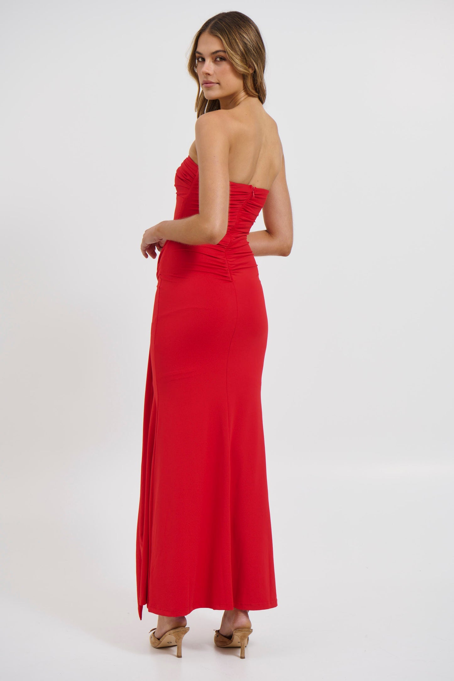 Kelly Maxi Dress Cherry - FINAL SALE