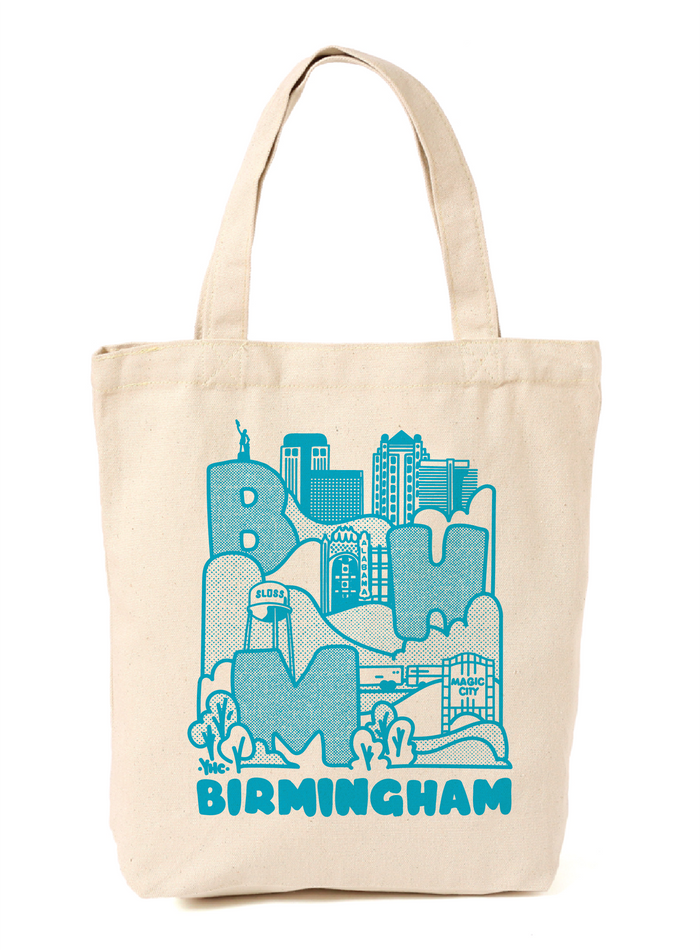 "BHAM Landmark" Tote Bag