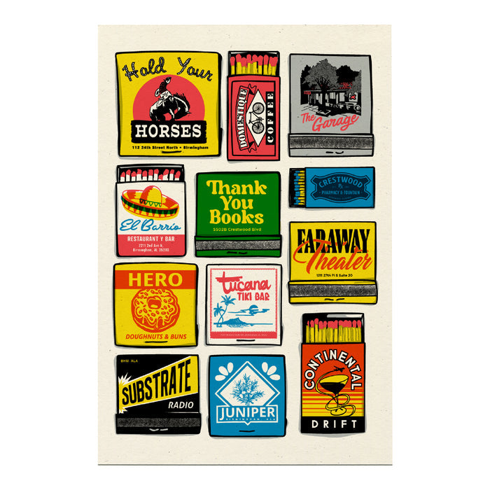 Bham Matchbook Series - Volume 2