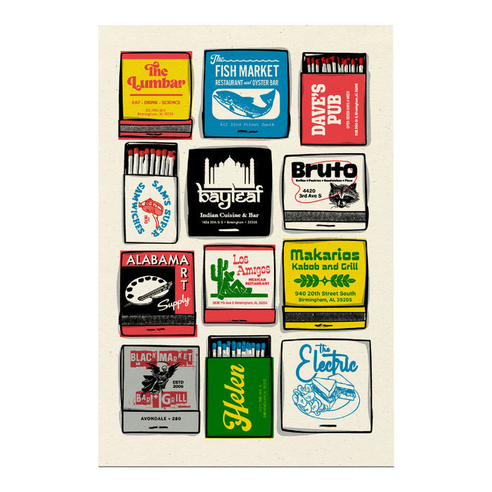 Bham Matchbook Series - Volume 8