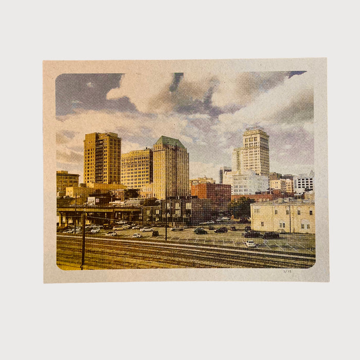 Downtown Skyline Photo Series Print