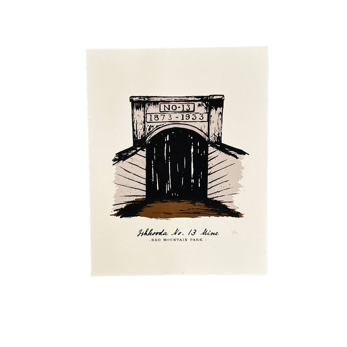 "Ishkooda Mine" Print