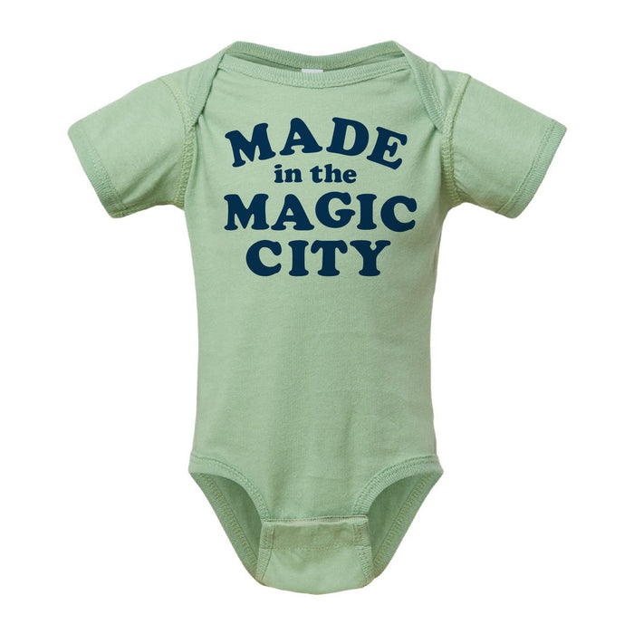 "Made In The Magic City" Sage Onesie