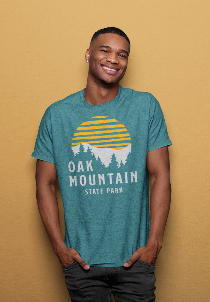 "Oak Mountain State Park Badge" Unisex T-Shirt