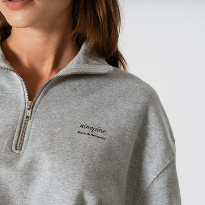 Quarter-Zip Relaxed Sweater