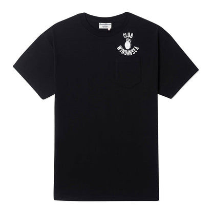 100% Cotton T-shirt (Mac Meda Club Windansea Tee - Black)