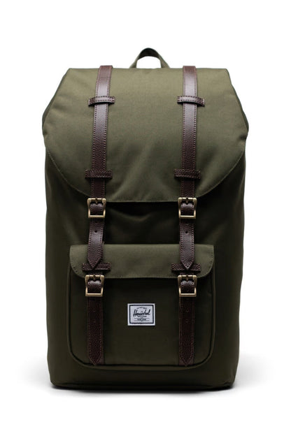Herschel Little America Ivy Green / Chicory Coffee