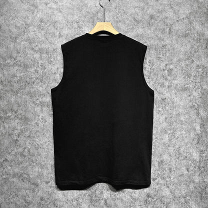 Amiri tank top colorful hand rest planet print