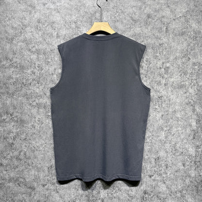 Amiri tank top pink peace dove printing