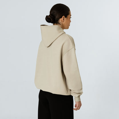 Relaxed Serif Hoodie