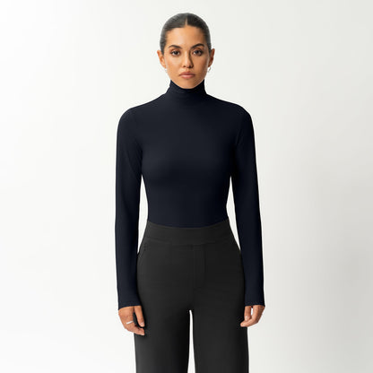 Soft Turtleneck Long-sleeve