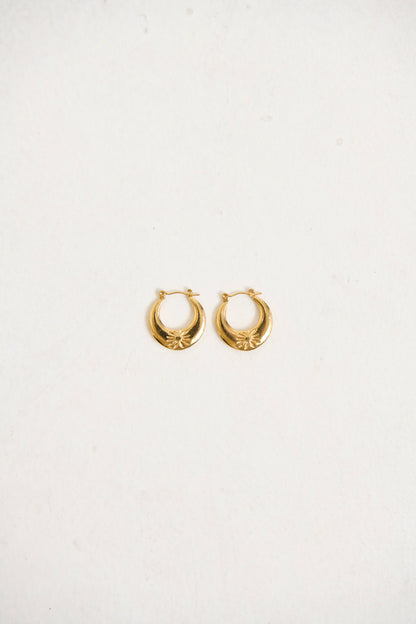 Heidi Hoop Earring Gold