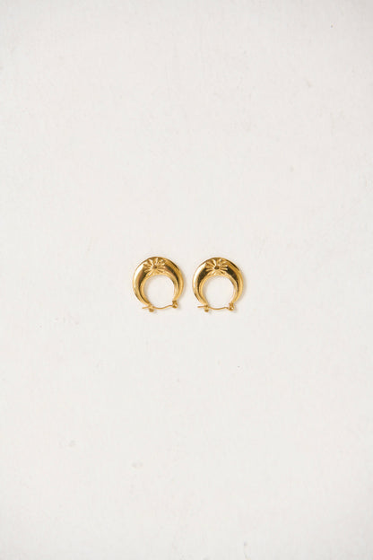 Heidi Hoop Earring Gold