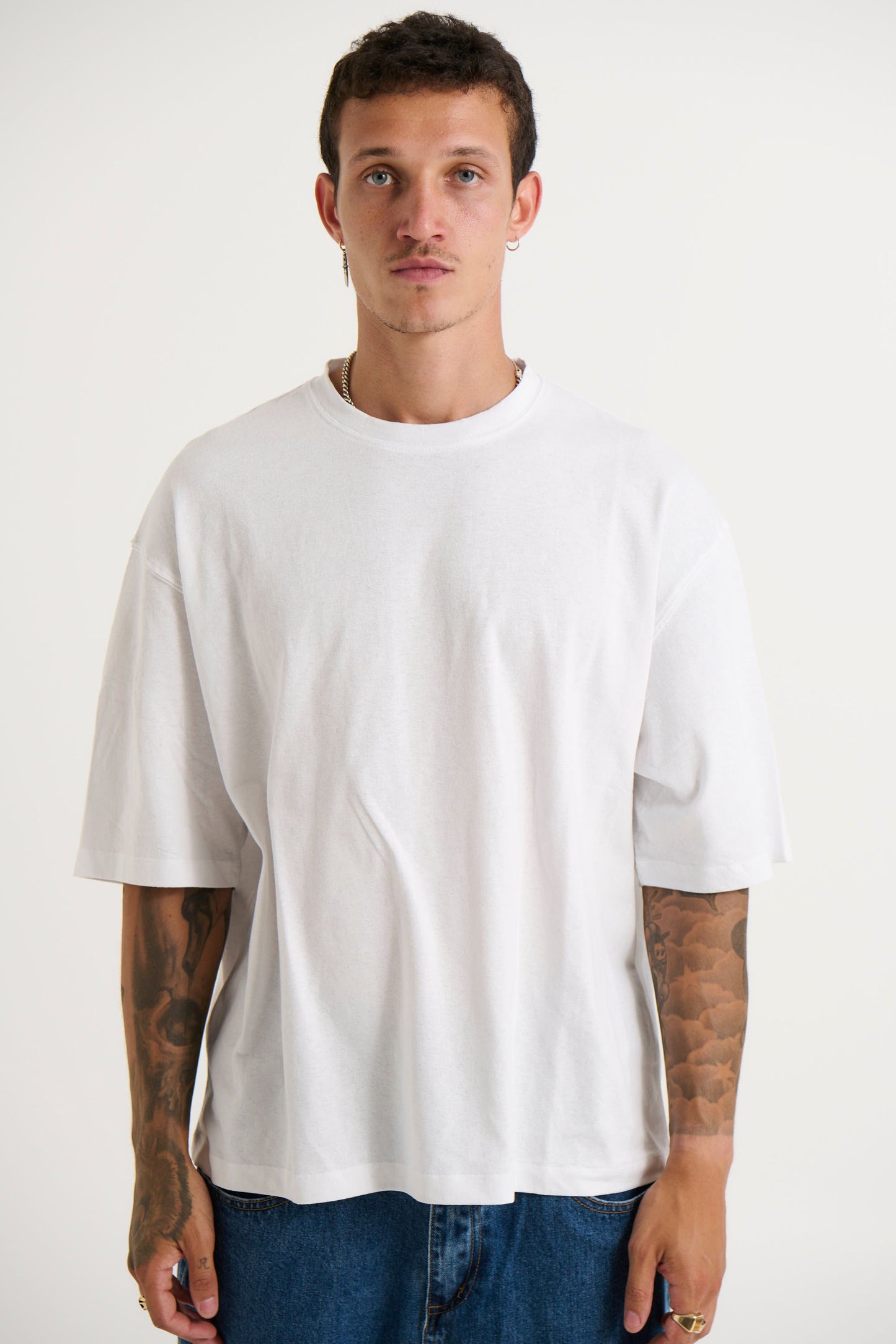 Jakey Soft Cotton Tee White - FINAL SALE