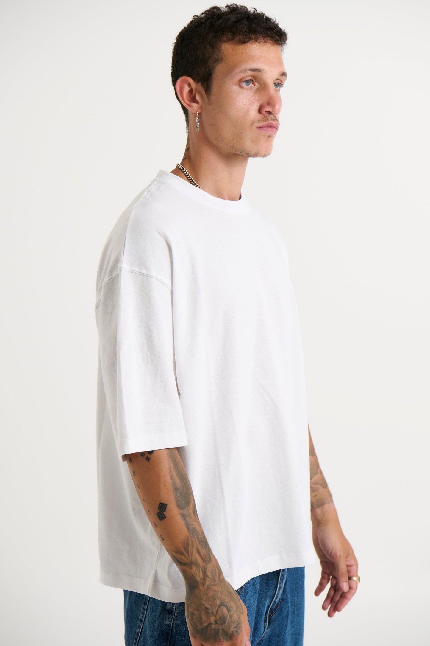 Jakey Soft Cotton Tee White - FINAL SALE