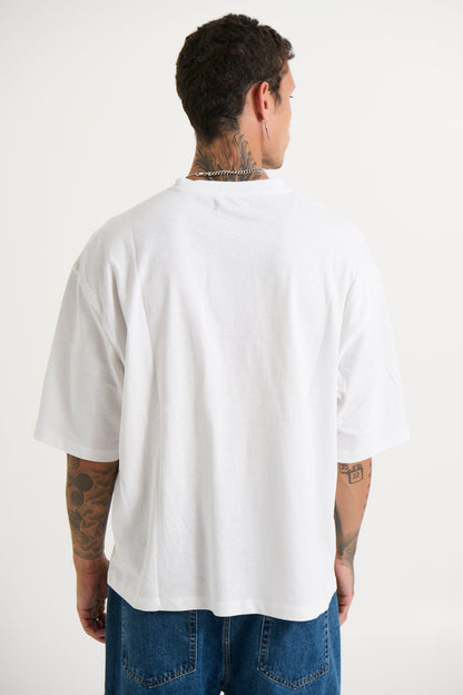 Jakey Soft Cotton Tee White - FINAL SALE