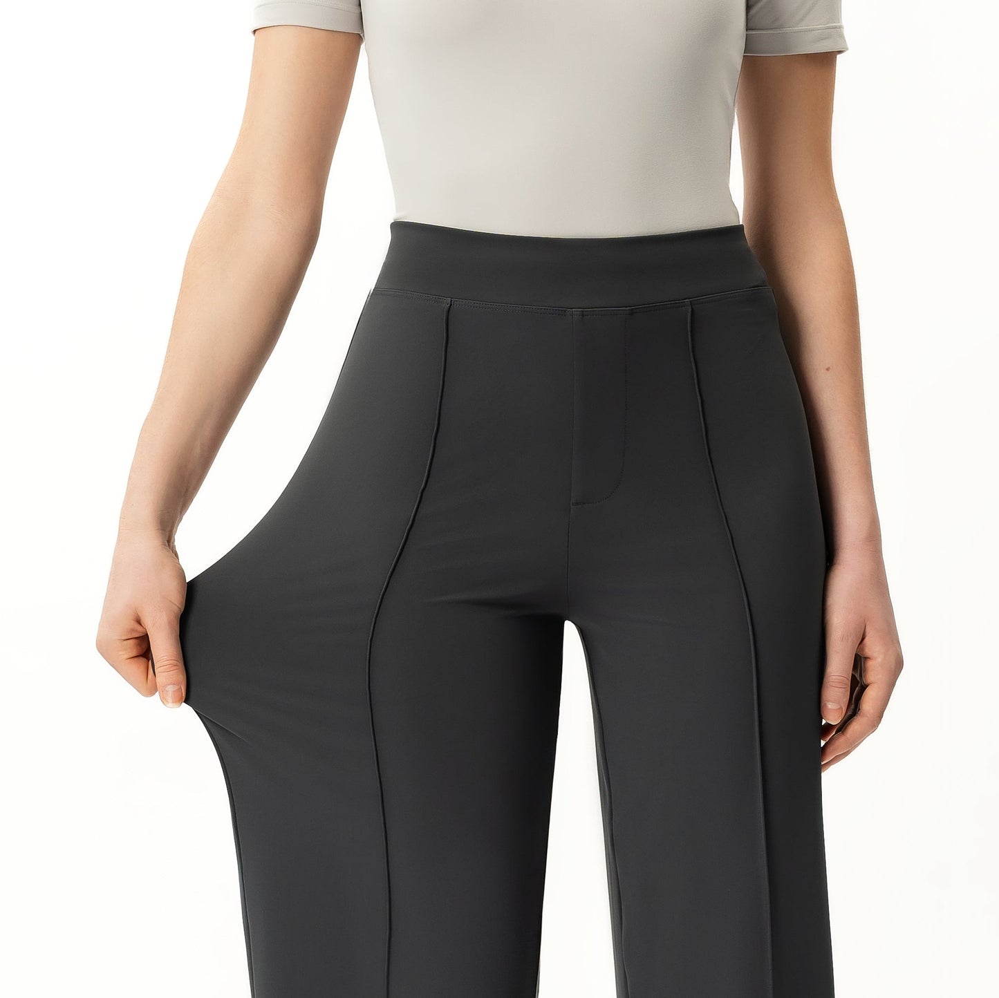 Asana Relaxed Front Crease Pant