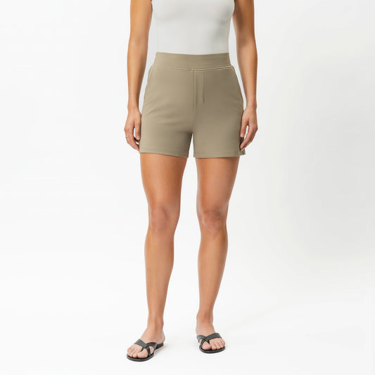 Light Ponte Shorts
