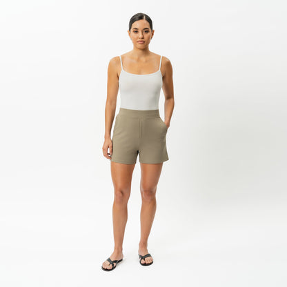 Light Ponte Shorts