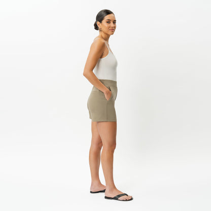 Light Ponte Shorts