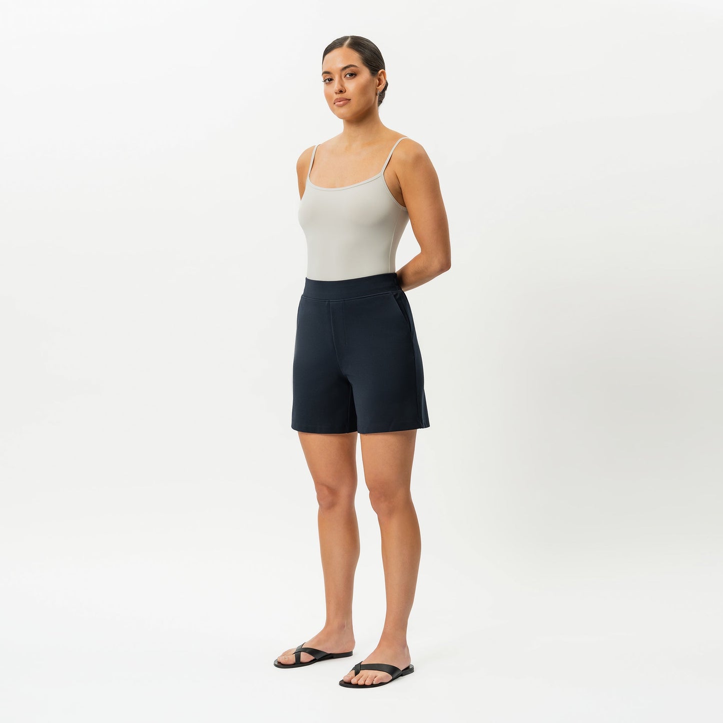 Light Ponte Shorts