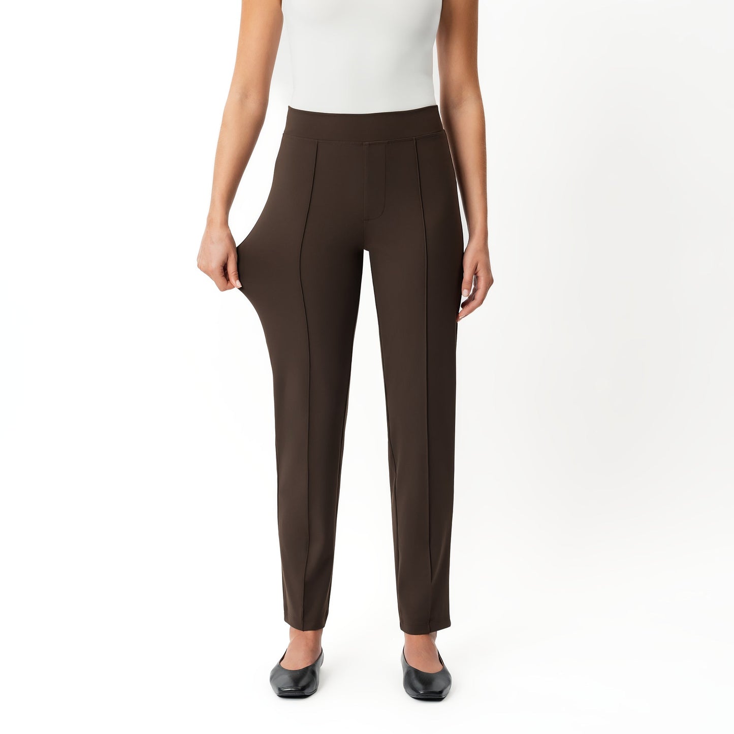 Asana Slim Front Crease Pant