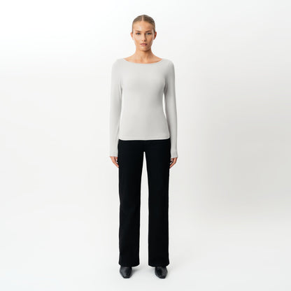 Soft Boatneck Long-sleeve