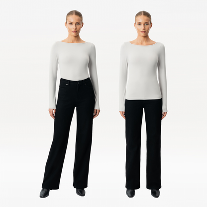 Soft Boatneck Long-sleeve
