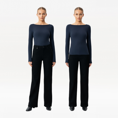 Soft Boatneck Long-sleeve