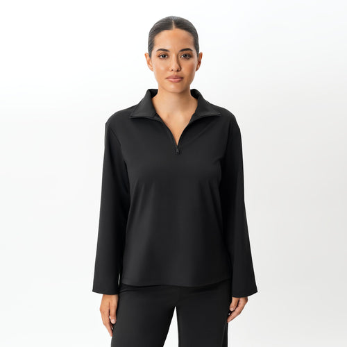 Asana Relaxed Quarter-zip