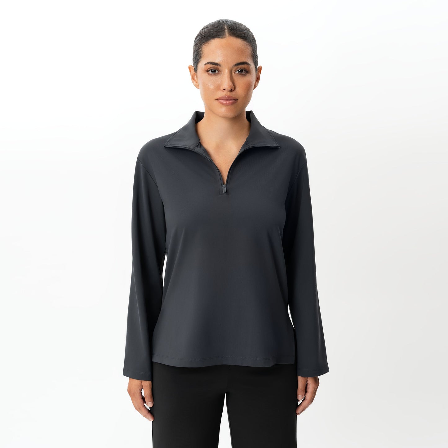 Asana Relaxed Quarter-zip