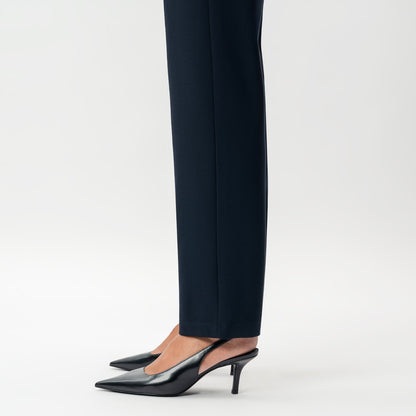 Tailored Ponte Straight Trouser