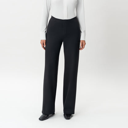 Tailored Ponte Relaxed Trouser