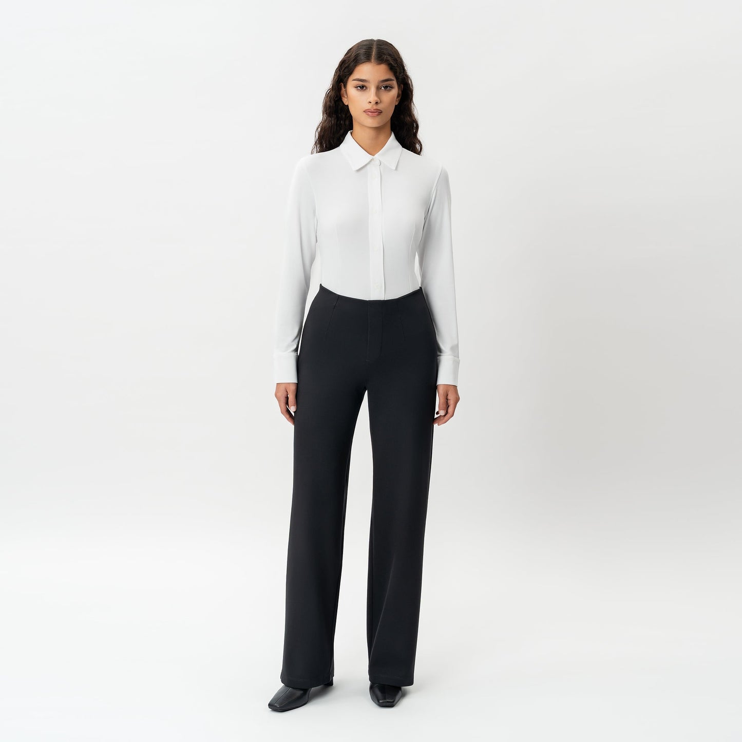 Tailored Ponte Relaxed Trouser
