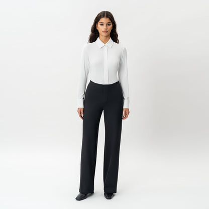 Tailored Ponte Relaxed Trouser
