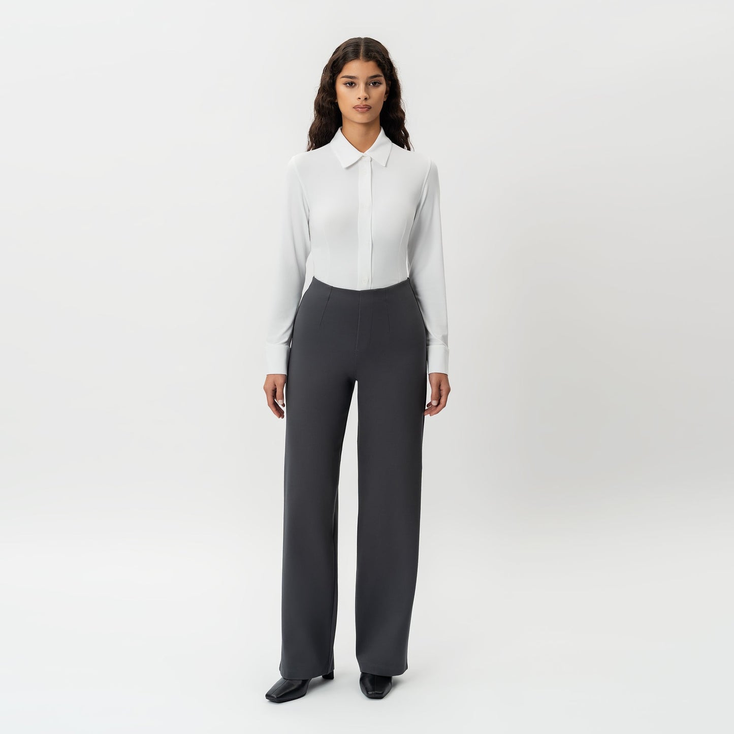 Tailored Ponte Relaxed Trouser