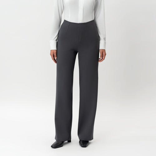 Tailored Ponte Relaxed Trouser