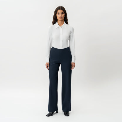 Tailored Ponte Relaxed Trouser