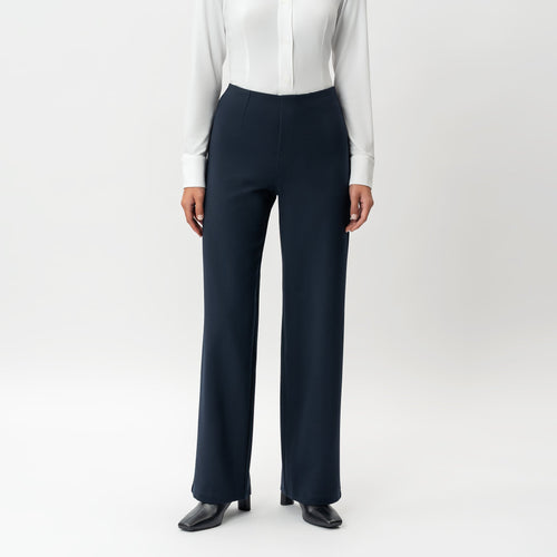 Tailored Ponte Relaxed Trouser
