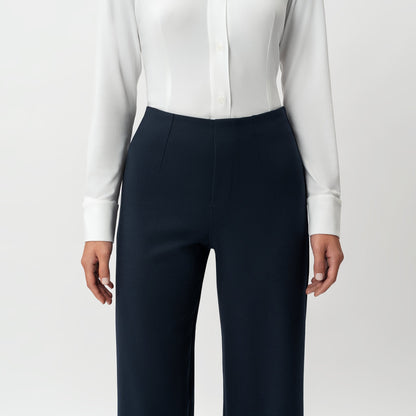Tailored Ponte Relaxed Trouser