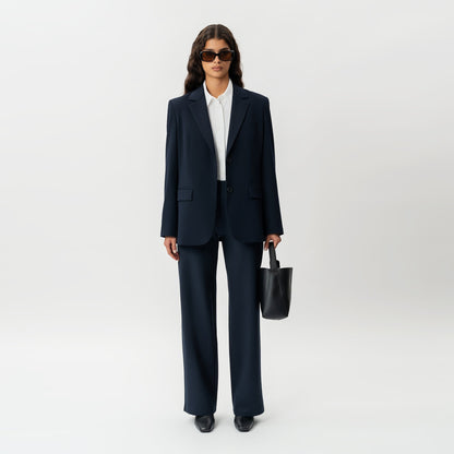 Tailored Ponte Relaxed Trouser