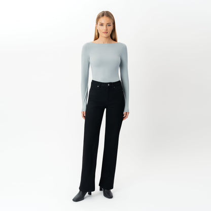 Soft Boatneck Long-sleeve