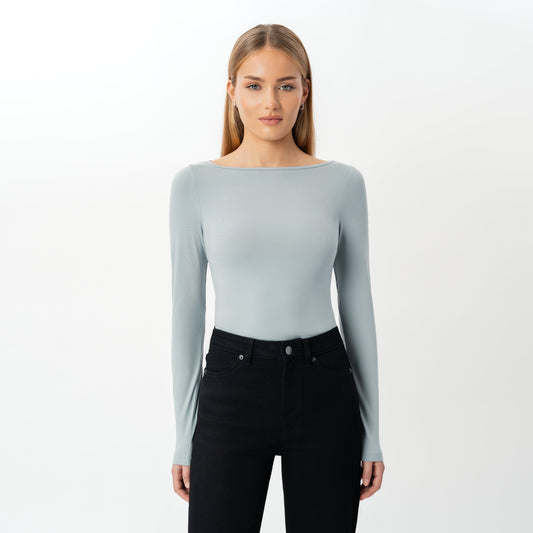 Soft Boatneck Long-sleeve