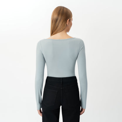 Soft Boatneck Long-sleeve