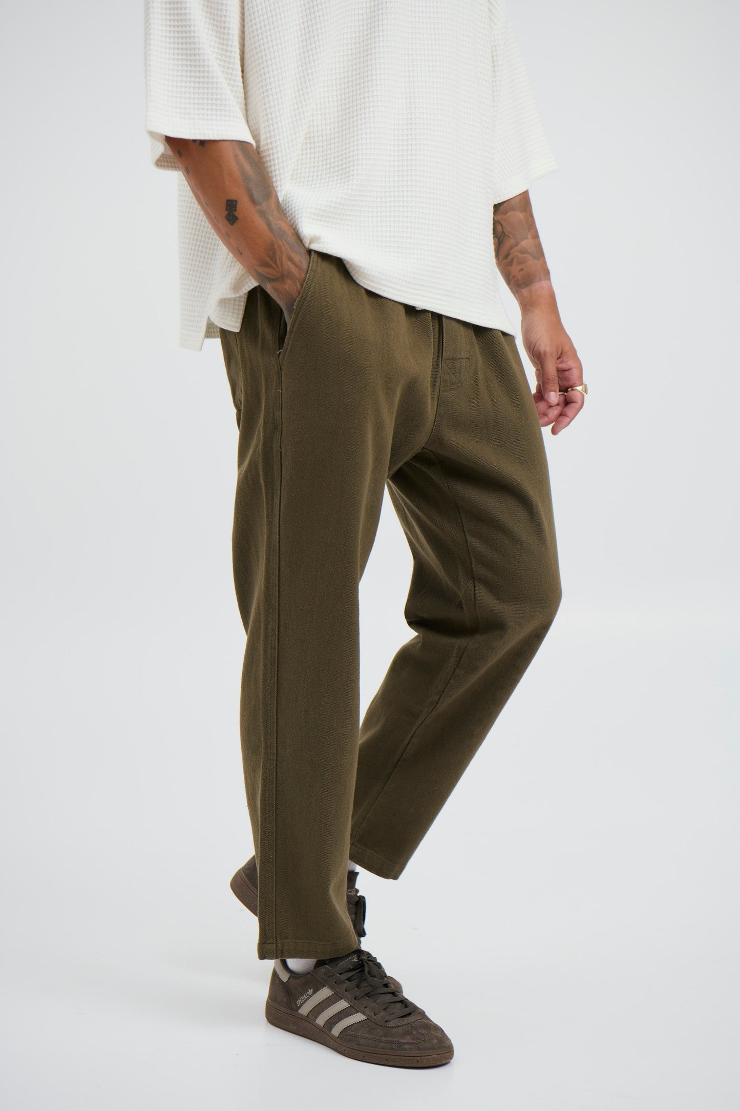 Jordan Relaxed Pant Olive - FINAL SALE