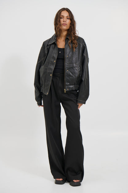 Jorja Bomber Jacket Vintage Black