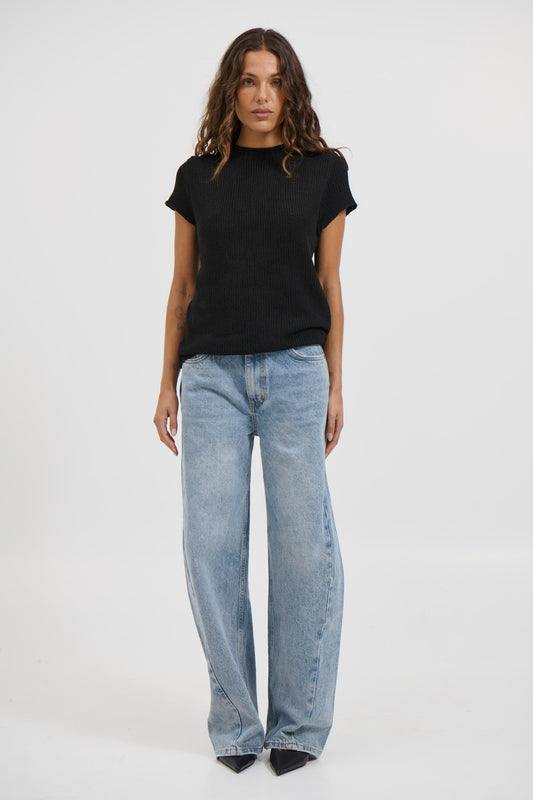 Effy Top Black