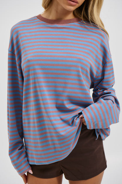 Asher Long Sleeve Chocolate - FINAL SALE