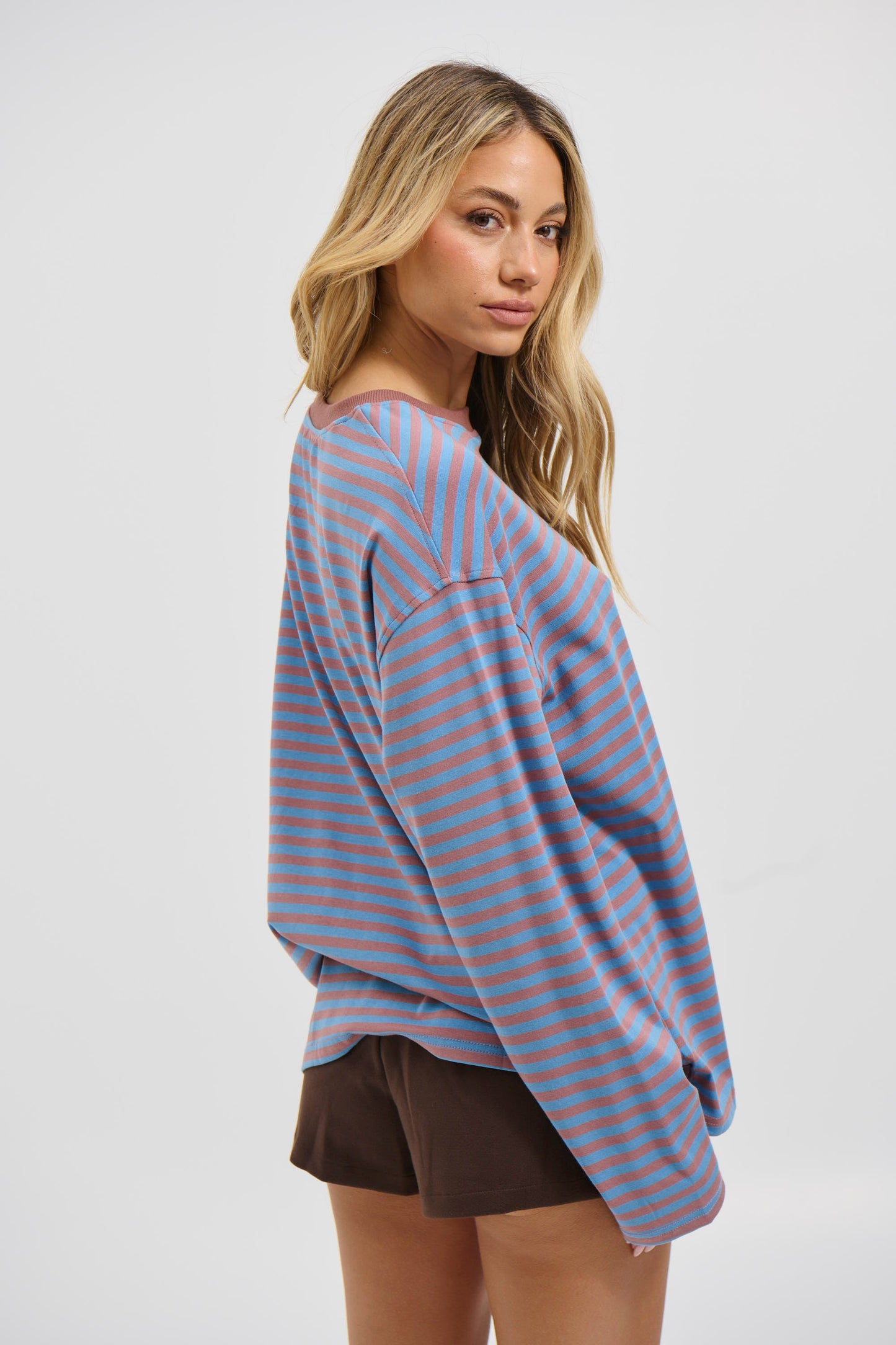 Asher Long Sleeve Chocolate - FINAL SALE