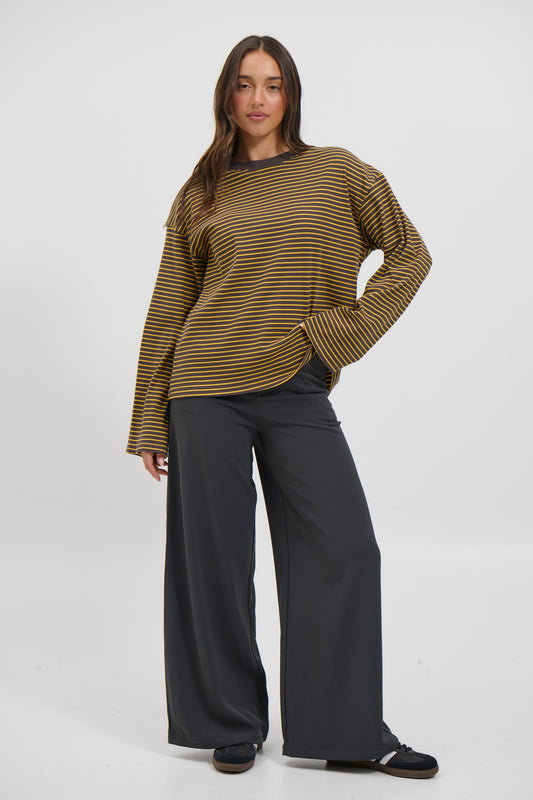 Georgie Long Sleeve Yellow - FINAL SALE